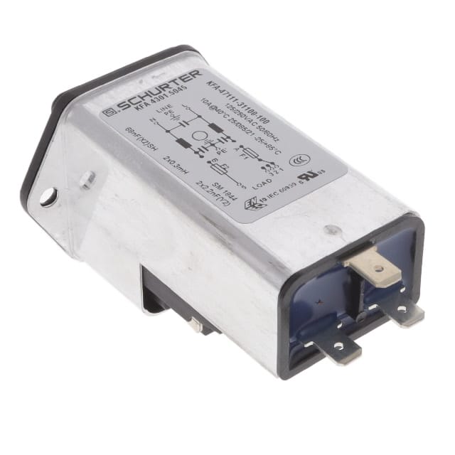 4301.5045 SCHURTER Inc.  Moduli di ingresso alimentazione (PEM)